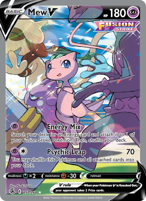 Mew V #251 — Fusion Strike