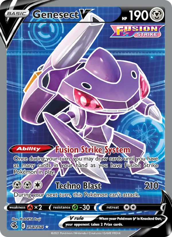 Genesect V #254 — Fusion Strike