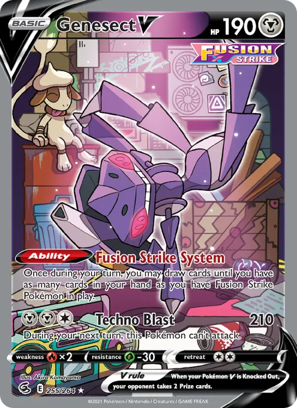 Genesect V #255 — Fusion Strike