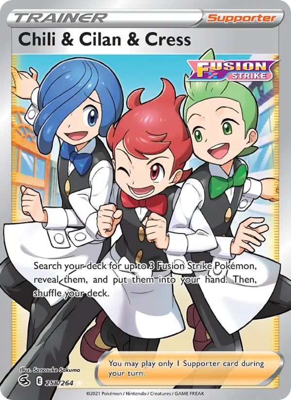 Chili & Cilan & Cress #258 — Fusion Strike