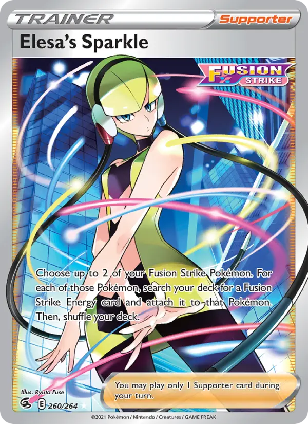 Elesa's Sparkle #260 — Fusion Strike