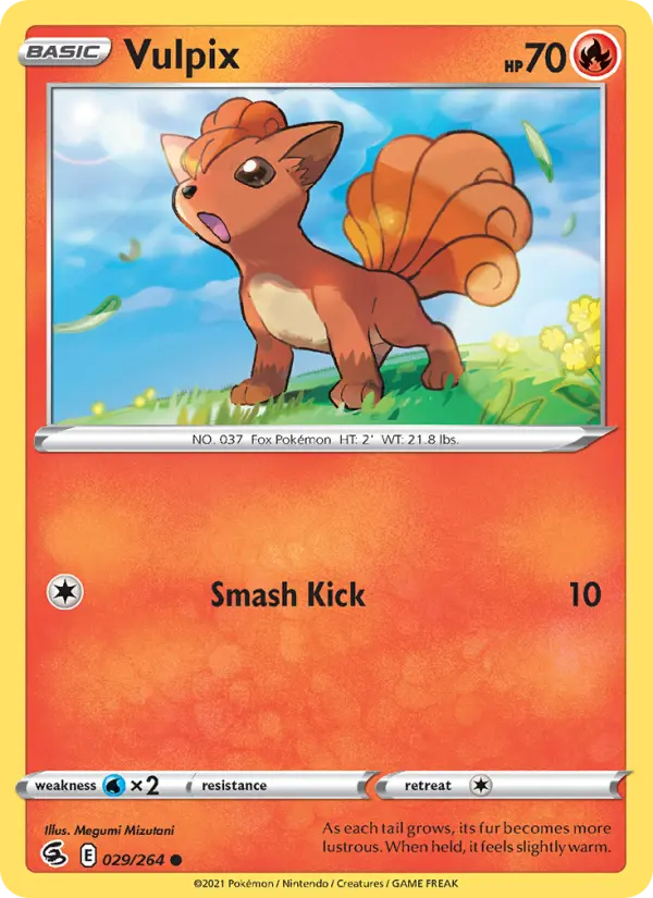 Vulpix #29 — Fusion Strike