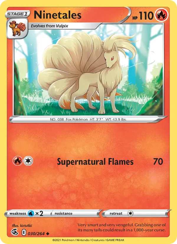 Ninetales #30 — Fusion Strike