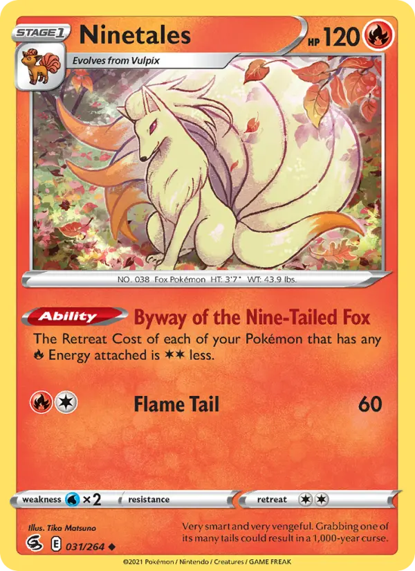 Ninetales #31 — Fusion Strike