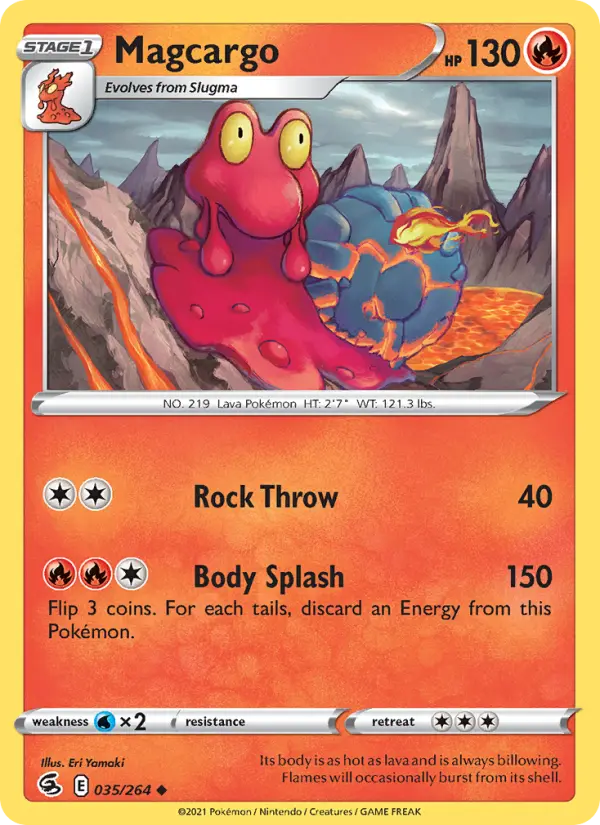 Magcargo #35 — Fusion Strike