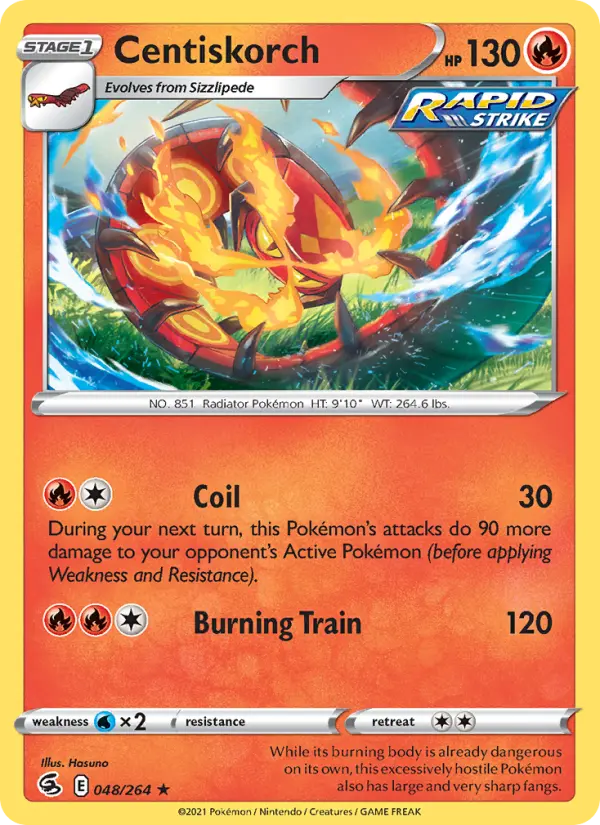 Centiskorch #48 — Fusion Strike