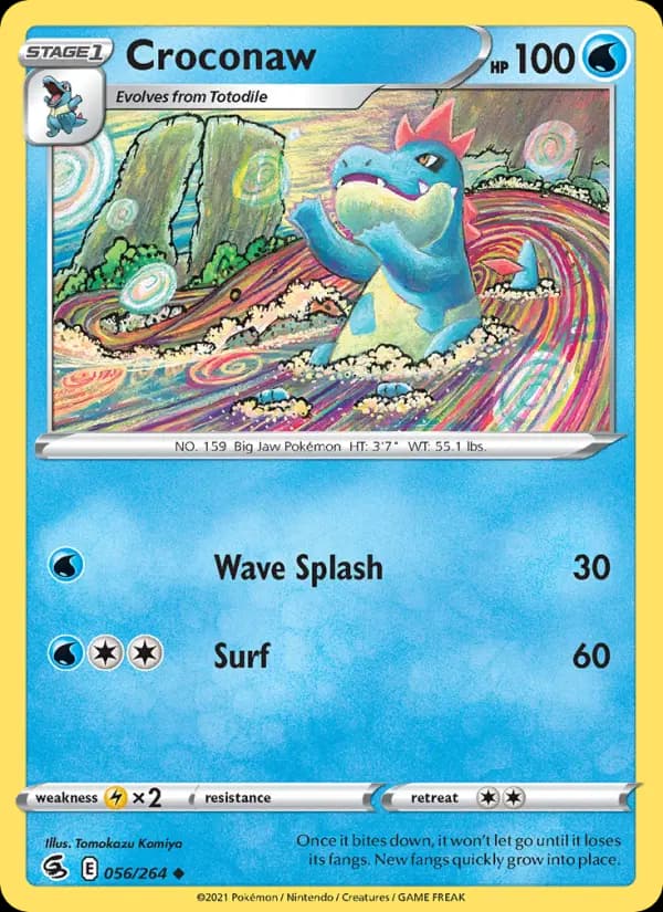 Croconaw #56 — Fusion Strike