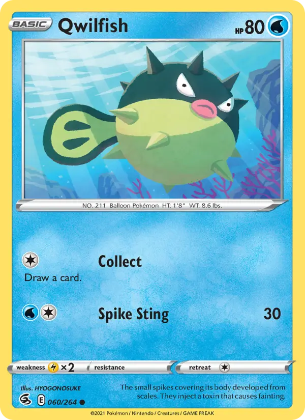 Qwilfish #60 — Fusion Strike