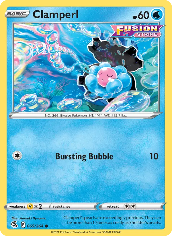 Clamperl #65 — Fusion Strike