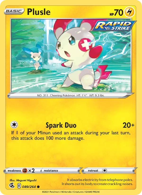 Plusle #89 — Fusion Strike
