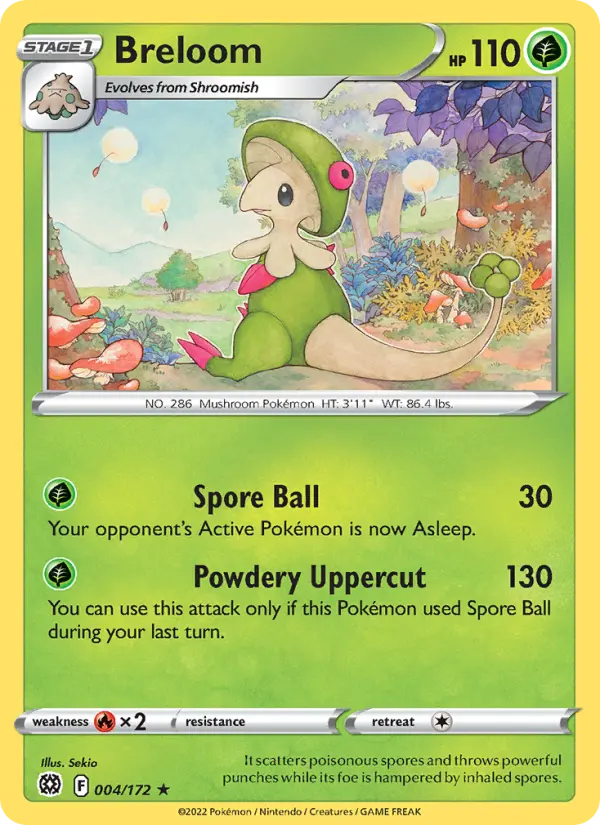 Breloom #004 — Brilliant Stars