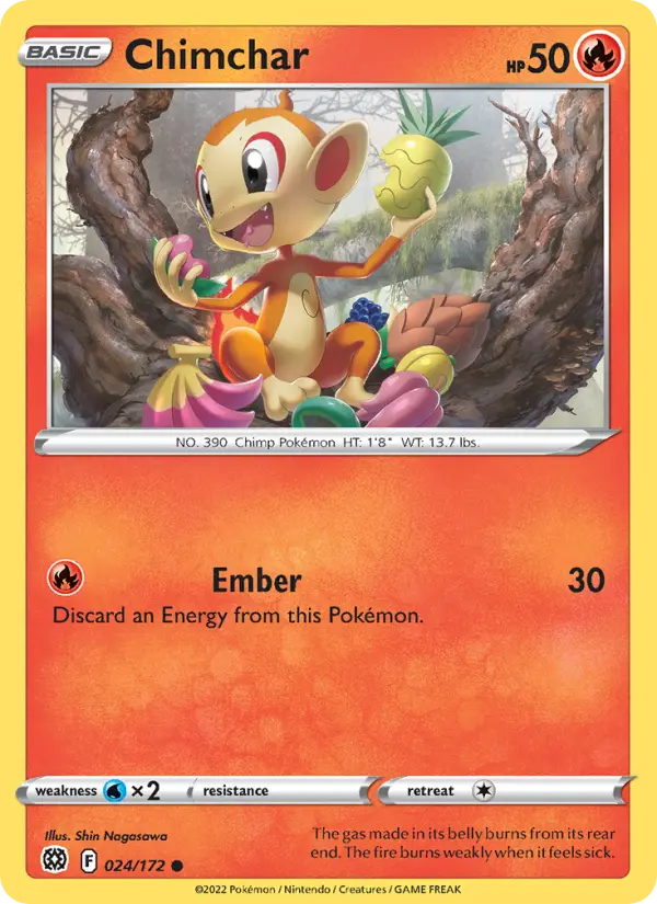Chimchar #024 — Brilliant Stars