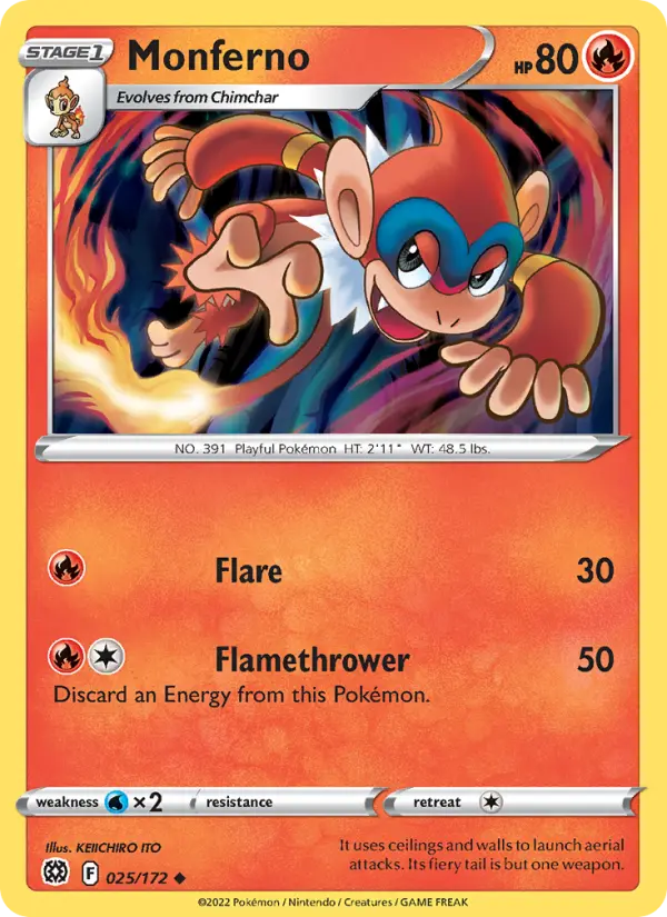 Monferno #025 — Brilliant Stars