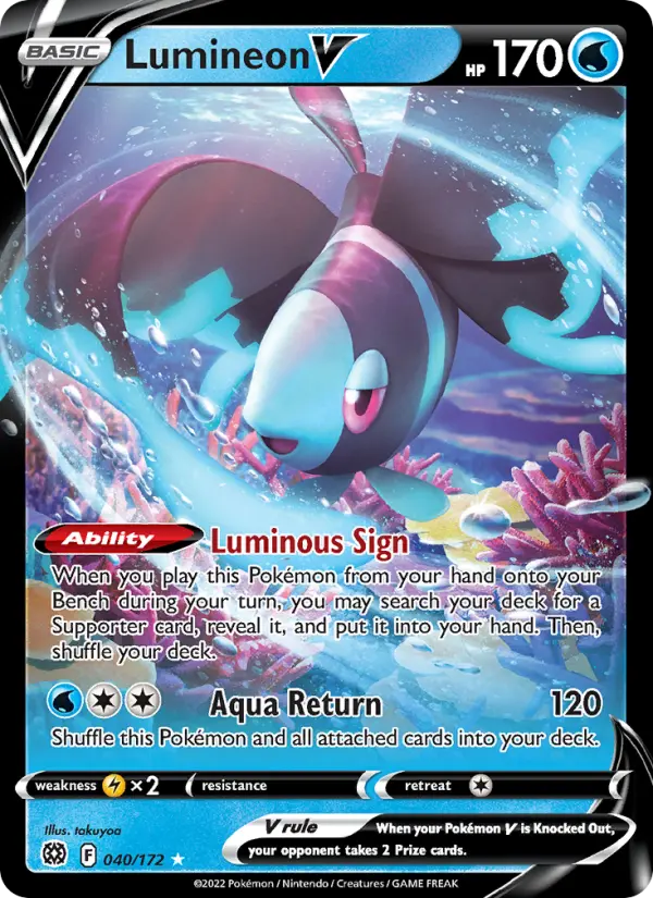 Lumineon V #040 — Brilliant Stars