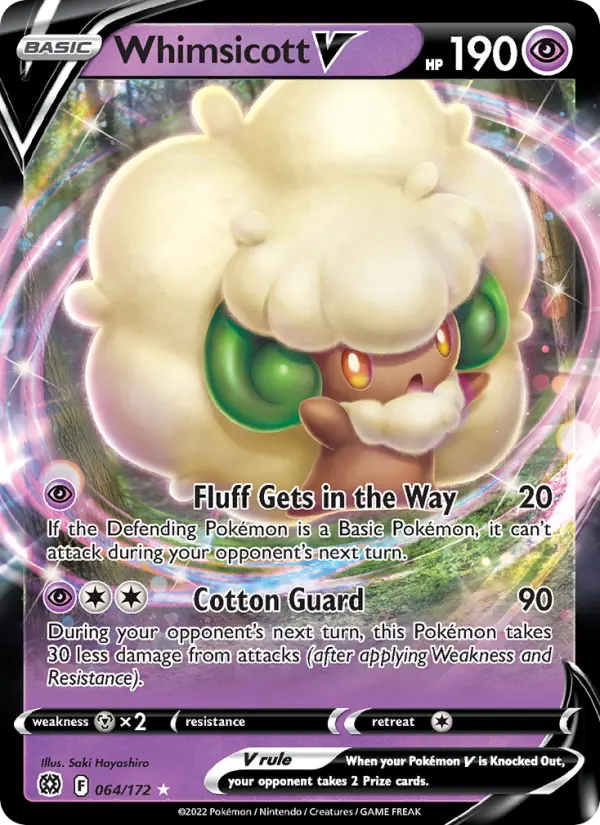 Whimsicott V #064 — Brilliant Stars