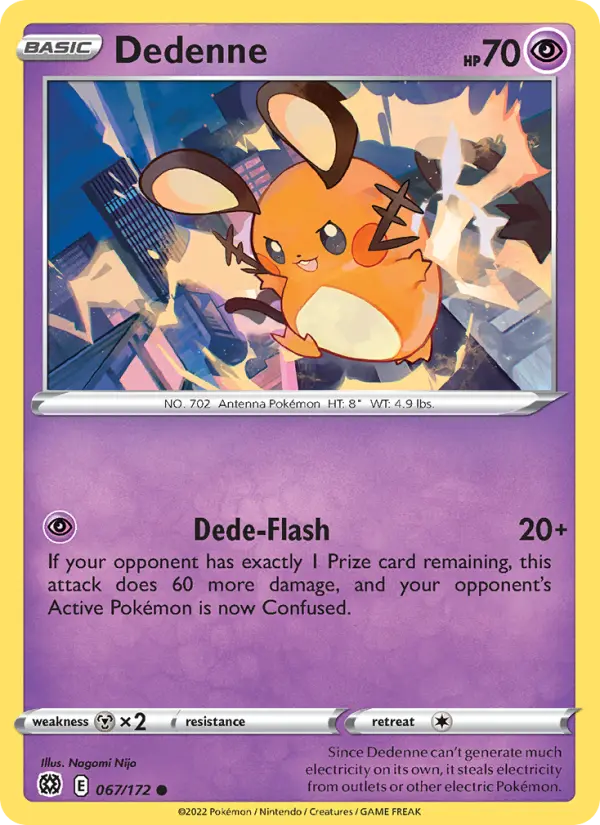 Dedenne #067 — Brilliant Stars