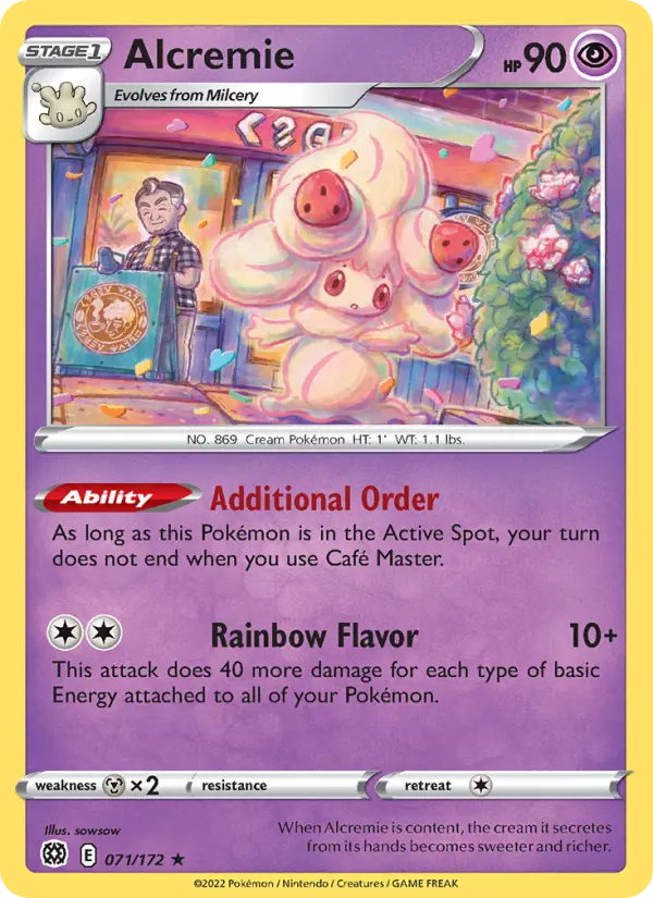 Alcremie #071 — Brilliant Stars