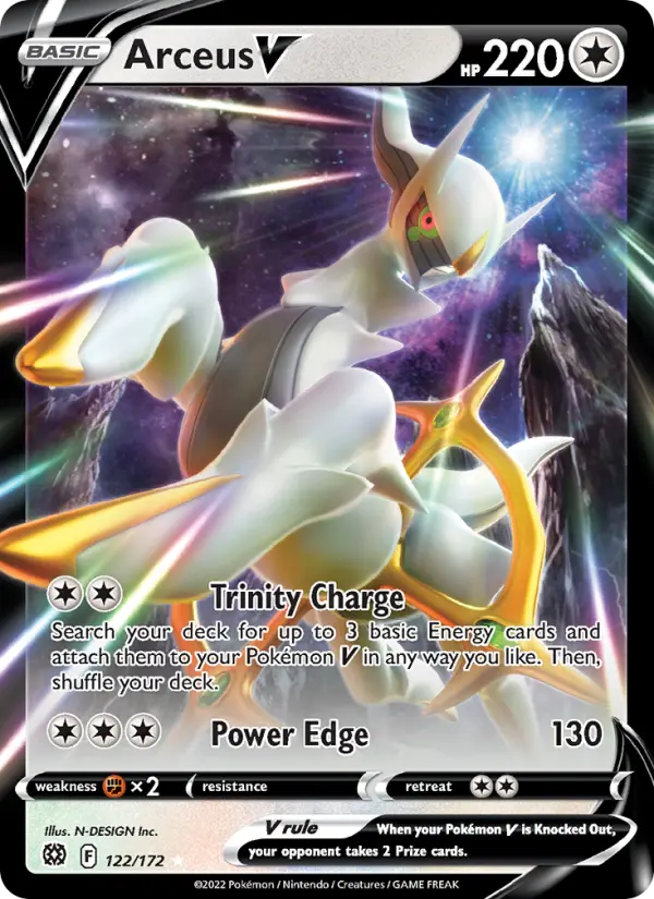Arceus V #122 — Brilliant Stars