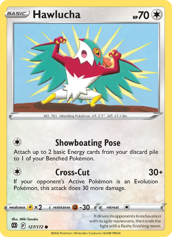 Hawlucha #127 — Brilliant Stars