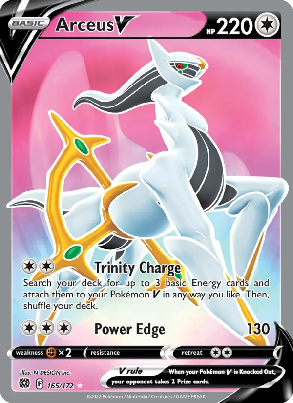 Arceus V #165 — Brilliant Stars