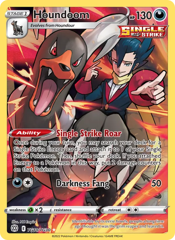 Houndoom #TG10 — Brilliant Stars