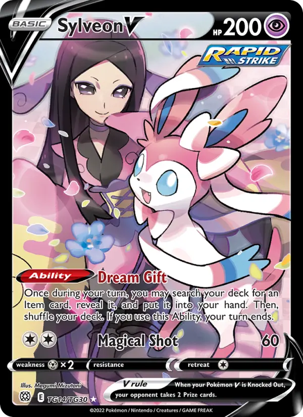 Sylveon V #TG14 — Brilliant Stars