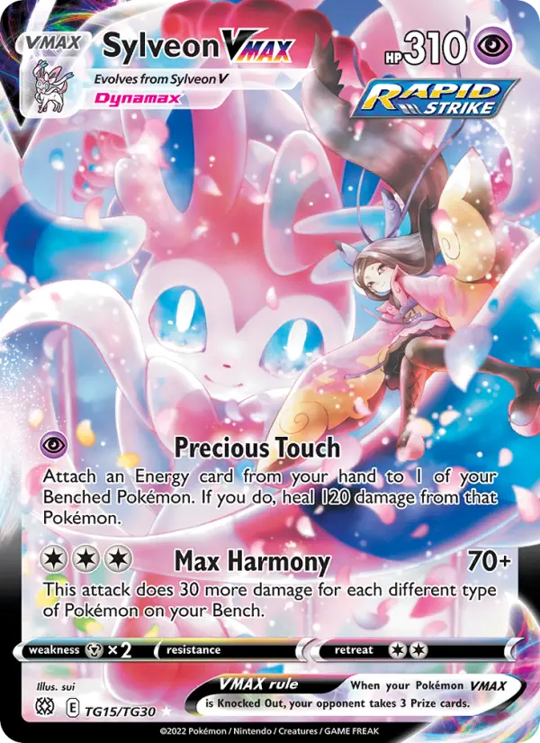 Sylveon VMAX #TG15 — Brilliant Stars