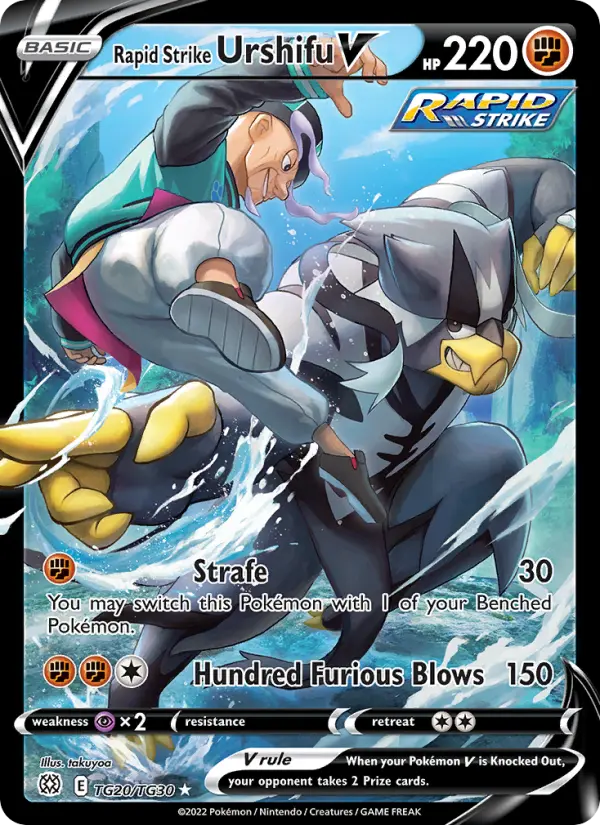 Rapid Strike Urshifu V #TG20 — Brilliant Stars