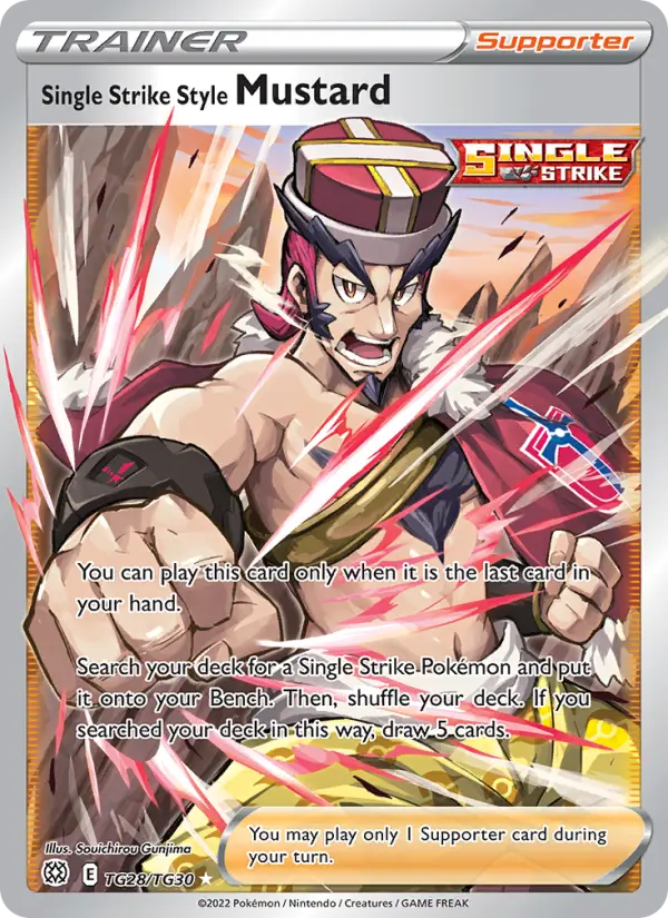 Single Strike Style Mustard #TG28 — Brilliant Stars