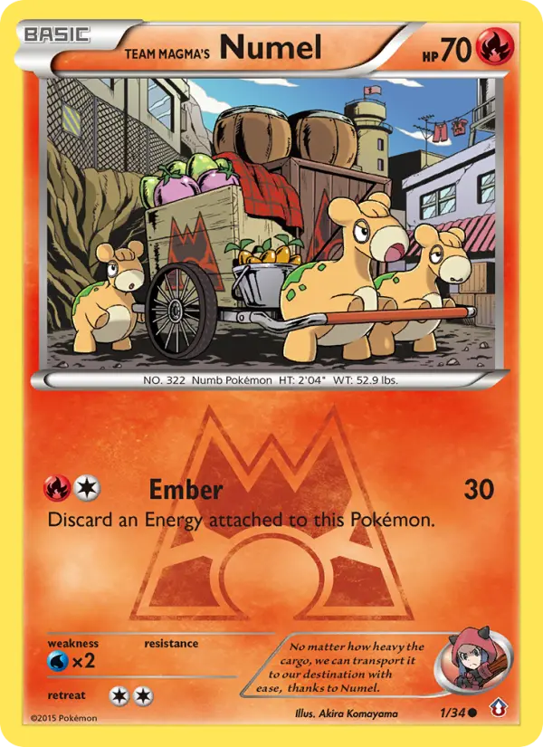 Team Magma's Numel #1 — Double Crisis