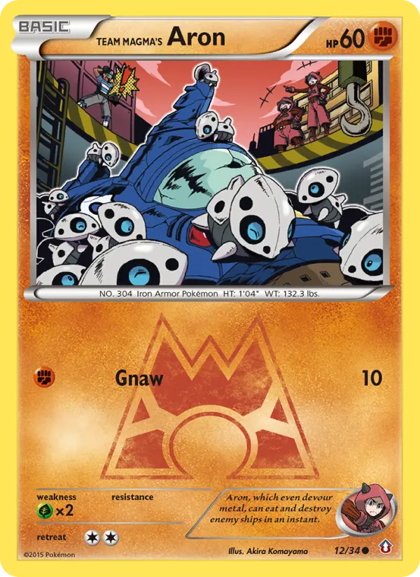Team Magma's Aron #12 — Double Crisis