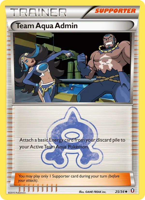 Team Aqua Admin #25 — Double Crisis