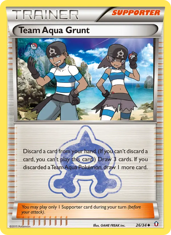 Team Aqua Grunt #26 — Double Crisis