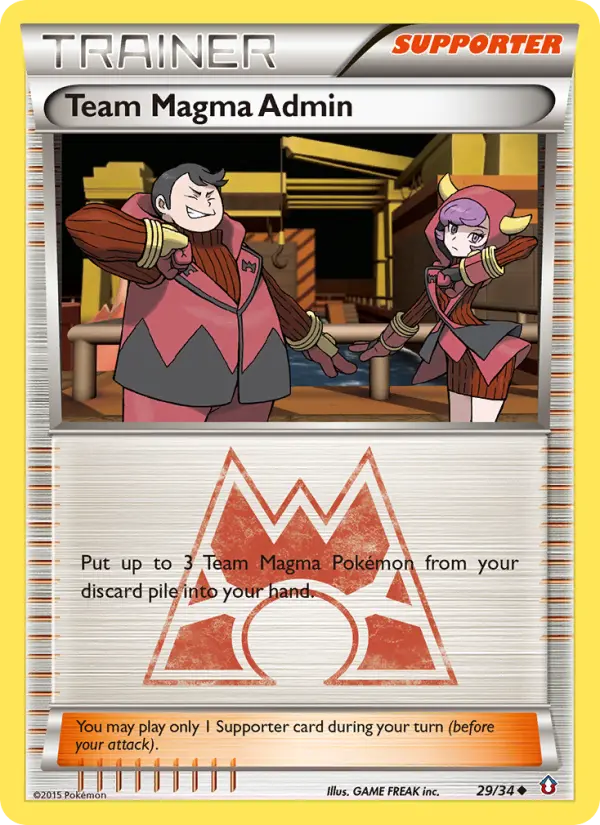 Team Magma Admin #29 — Double Crisis
