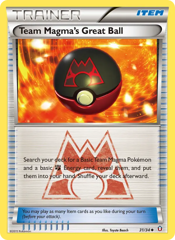 Team Magma's Great Ball #31 — Double Crisis