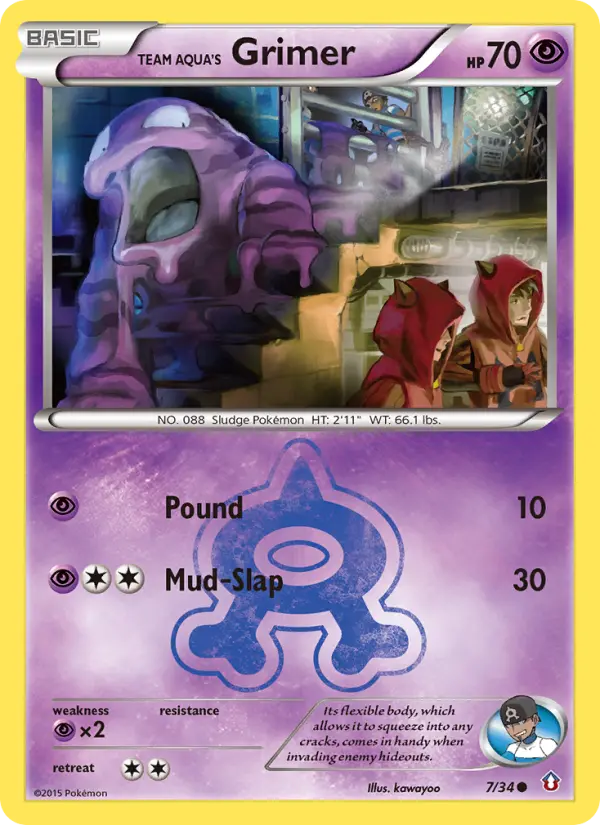 Team Aqua's Grimer #7 — Double Crisis