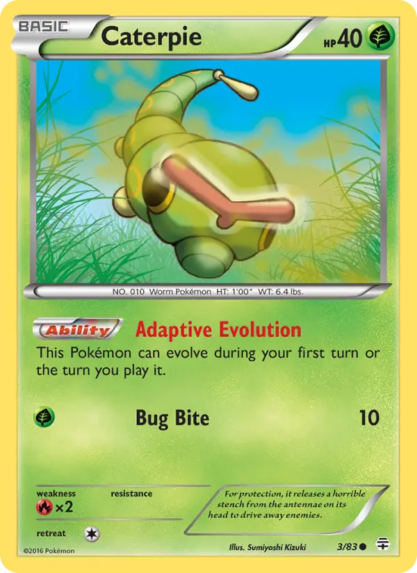 Caterpie #3 — Generations