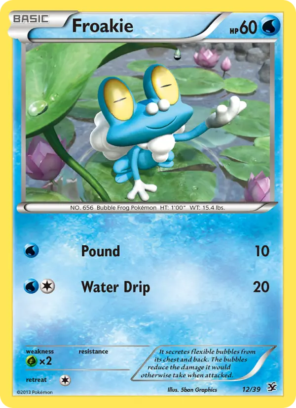 Froakie #12 — Kalos Starter Set