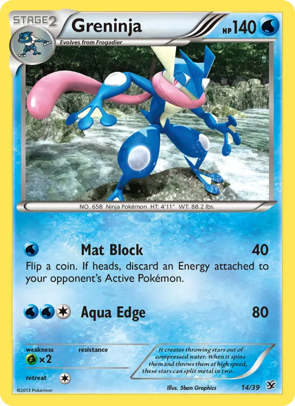 Greninja #14 — Kalos Starter Set