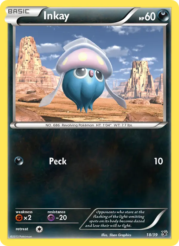 Inkay #18 — Kalos Starter Set