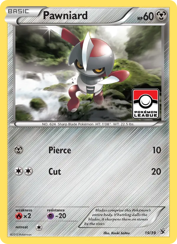 Pawniard #19 — Kalos Starter Set