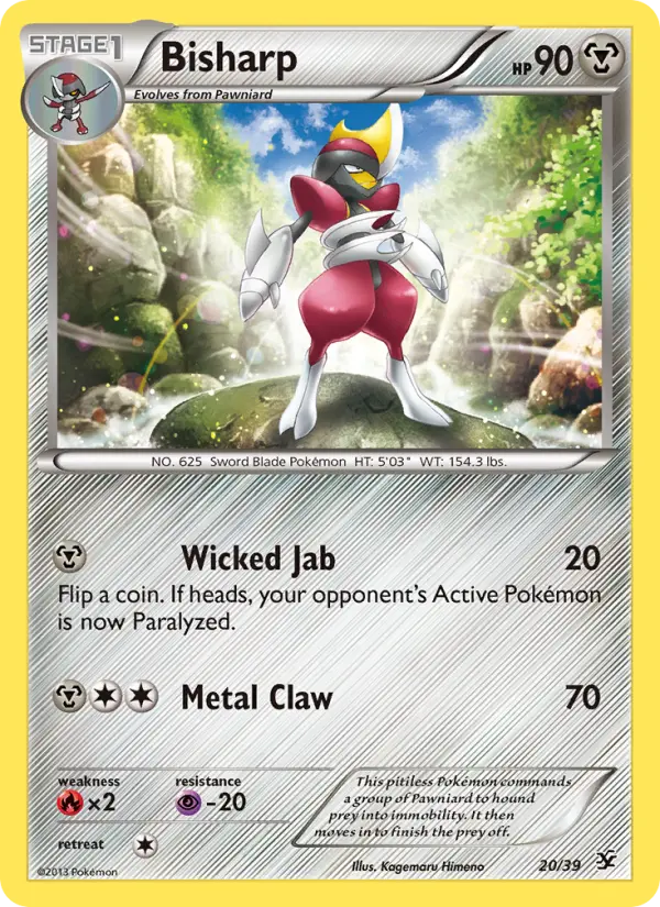 Bisharp #20 — Kalos Starter Set