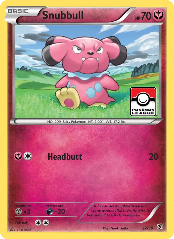 Snubbull #22 — Kalos Starter Set