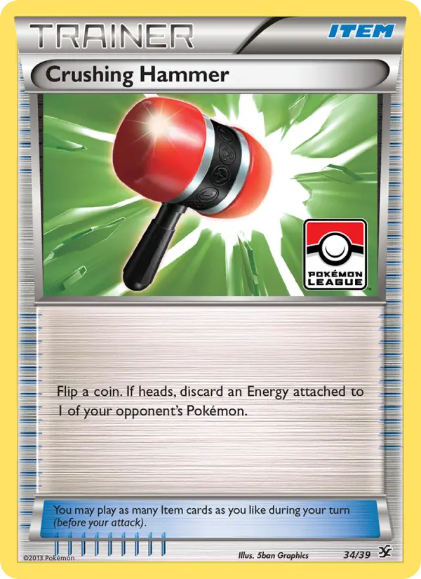 Crushing Hammer #34 — Kalos Starter Set
