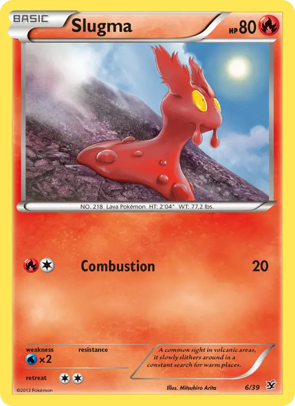 Slugma #6 — Kalos Starter Set
