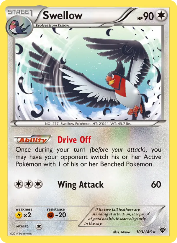 Swellow #103 — XY