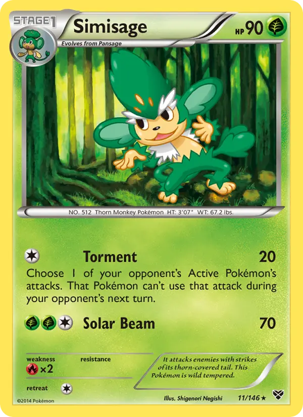 Simisage #11 — XY