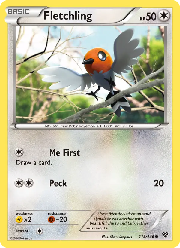 Fletchling #113 — XY