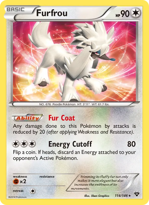 Furfrou #114 — XY
