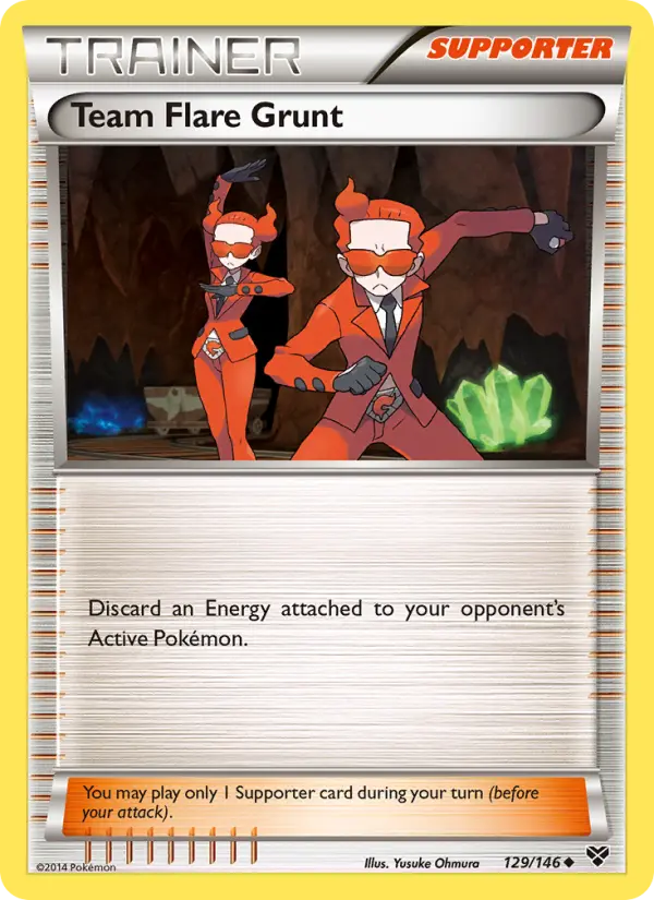 Team Flare Grunt #129 — XY